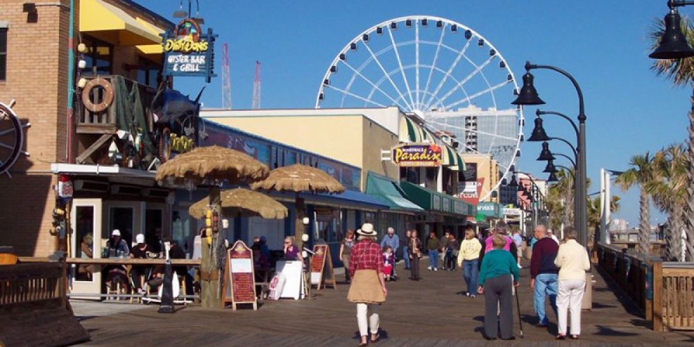 Dining On The Myrtle Beach Boardwalk Myrtlebeachhotels Com