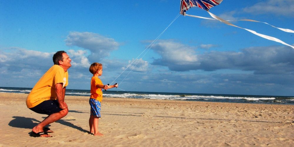 The ocean breeze is one of the things that makes Myrtle Beach a perfect summer vacation destination, as well as a great place to fly a kite!
