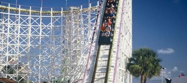 Swamp Fox Roller Coaster A Myrtle Beach Landmark