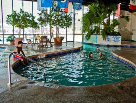 Don’t pool hop or stay in the pools past closing