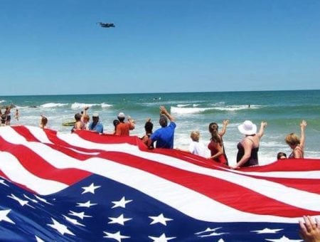 Salute from the Shore