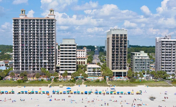 Hotels on the Myrtle Beach Strip