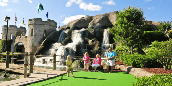 Dragon’s Lair Miniature Golf