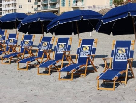 Chair & Umbrella Rentals From the City of North Myrtle Beach