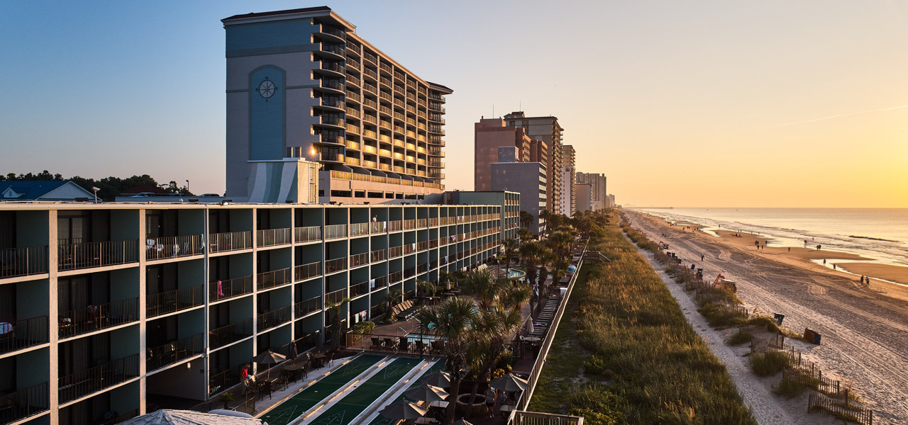 human chess - Picture of Compass Cove Oceanfront Resort, Myrtle