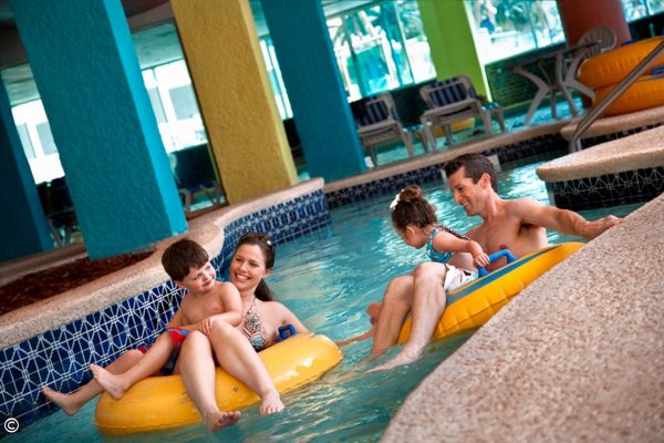 Captain's Quarters Resort Indoor Lazy River