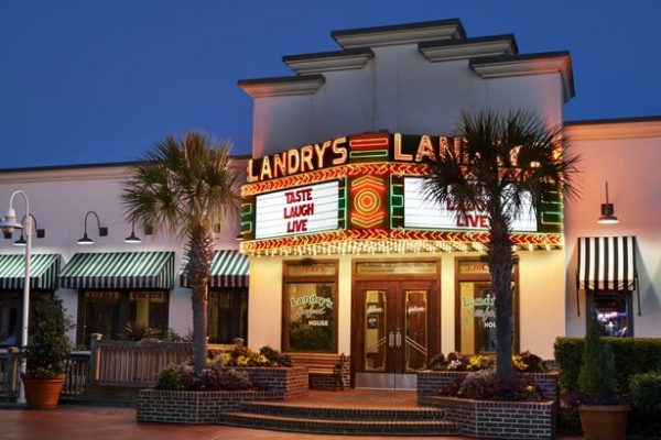 Landry's Seafood is just one of the many great restaurants at Broadway at the Beach!