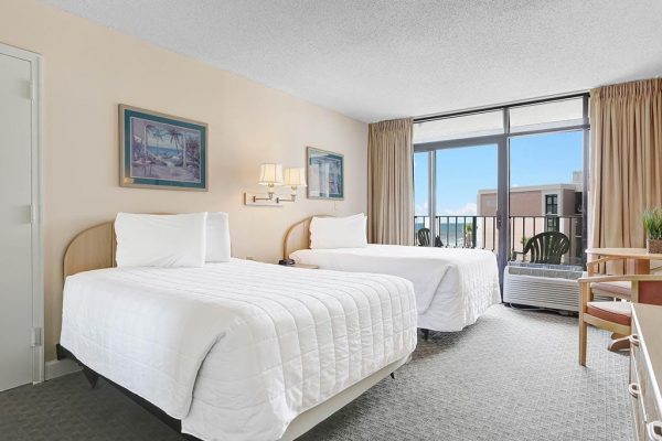 adjoining rooms at a Myrtle Beach hotel