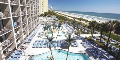 Captains Quarters Resort makes the list based on their numerous on-site amenities and budget-friendly rates.